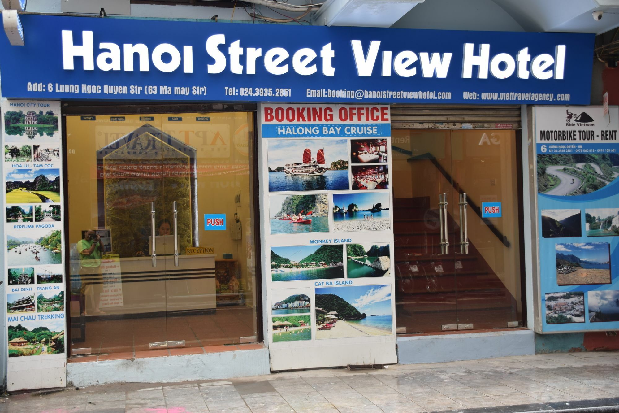 Hanoi Street View Hotel Екстер'єр фото